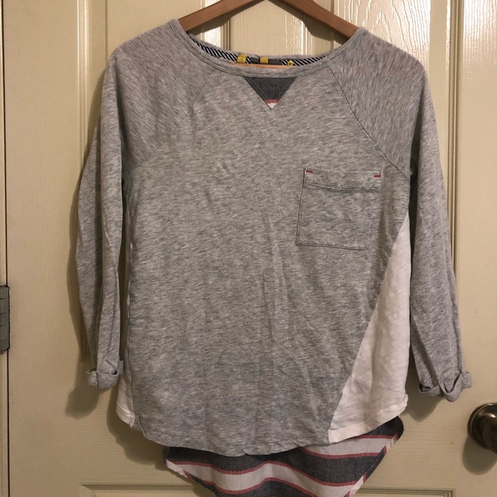 Little Yellow Button (Anthropologie) Long Sleeve